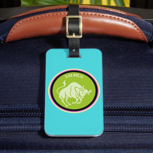 Taurus Luggage Tag Gepäckanhänger (Vorderseite Insitu 2)