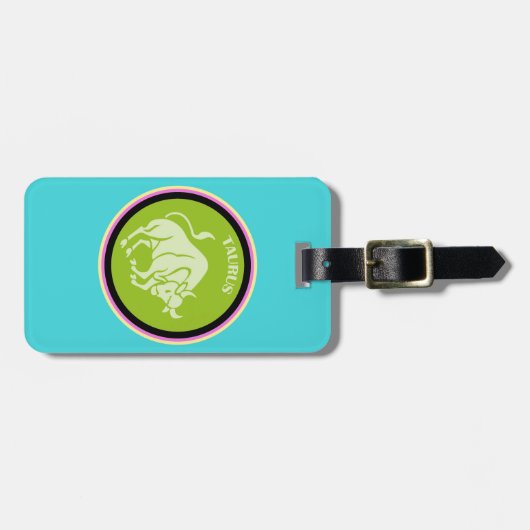 Taurus Luggage Tag Gepäckanhänger (Vorderseite horizontal)