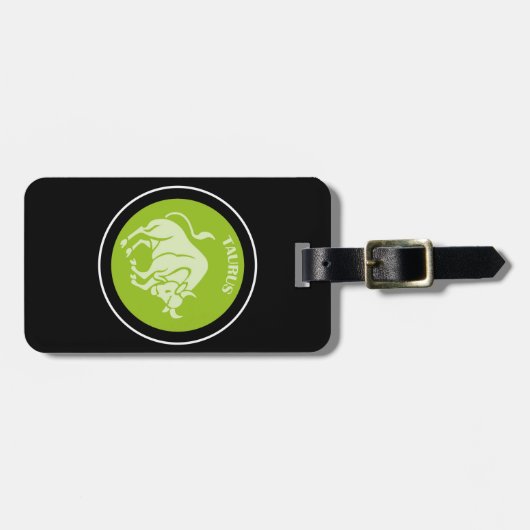 Taurus Luggage Tag Gepäckanhänger (Vorderseite horizontal)