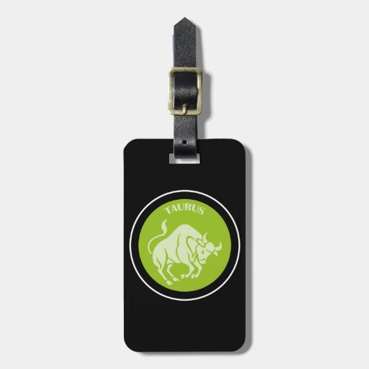 Taurus Luggage Tag Gepäckanhänger (Vorderseite vertikal)