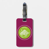 Taurus Luggage Tag Gepäckanhänger (Rückseite vertikal)