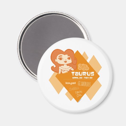 Taurus Magnet (Vorderseite/Rückseite)