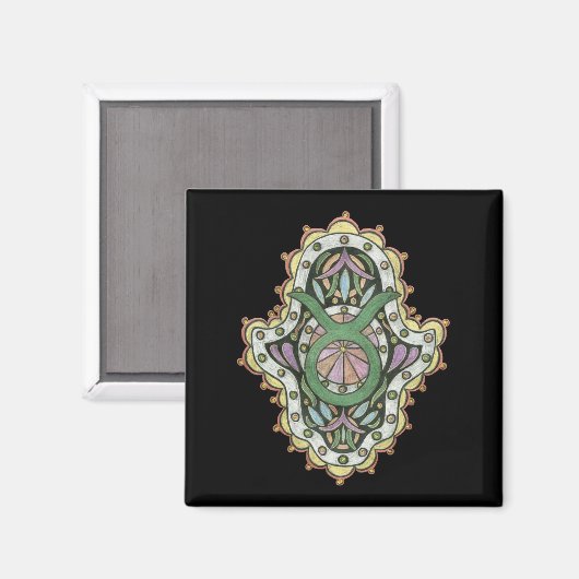 Taurus Magnet (Vorderseite/Rückseite)