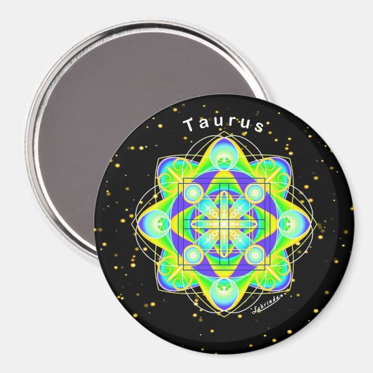 Taurus Magnet (Vorderseite/Rückseite)