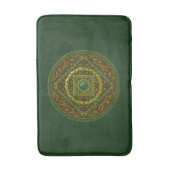 Taurus Mandala Bath Mat Badematte (Vorderseite Vertikal)