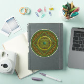 Taurus Mandala Contour Sticker (iPad Hülle)
