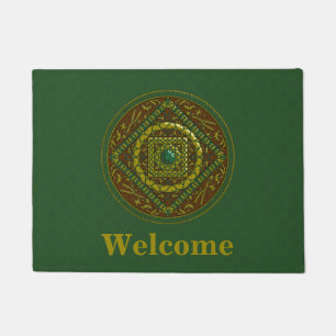 Taurus Mandala Doormat Fußmatte