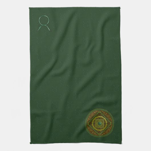 Taurus Mandala Handtuch (Vertikal)