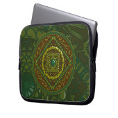 Taurus Mandala Laptop Case (Vorderseite Links)