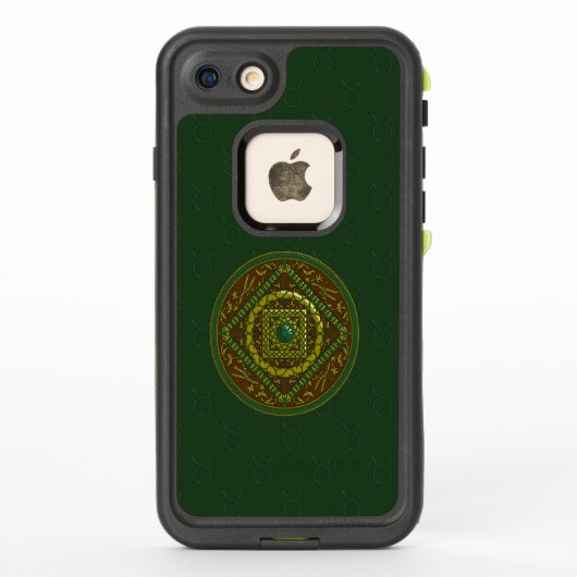 Taurus Mandala Lifeproof Case (Rückseite)