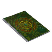 Taurus Mandala Notebook Notizblock (Rechte Seite)
