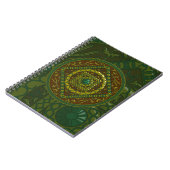 Taurus Mandala Notebook Notizblock (Linke Seite)