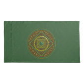 Taurus Mandala Pillowcase Kissenbezug (Rückseite)
