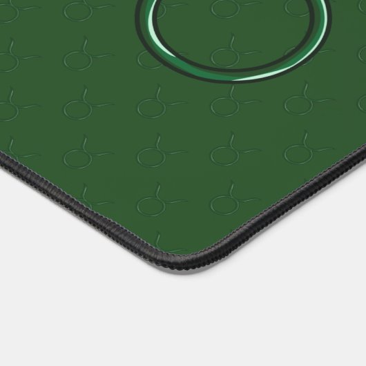 Taurus Mandala Schreibtischunterlage (Ecke)