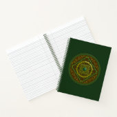 Taurus Mandala Spiral Notebook Notizblock (Innenseite)