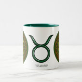 Taurus Mandala Tasse (Mittel)