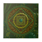 Taurus Mandala Tile Fliese (Vorderseite)