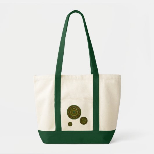 Taurus Mandala Tote Bag Tragetasche (Vorne)