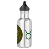 Taurus Mandala Wasserflasche Trinkflasche (Rechts)