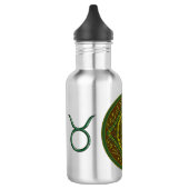 Taurus Mandala Wasserflasche Trinkflasche (Links)