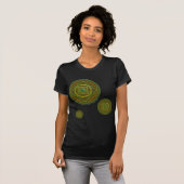 Taurus Mandala Women's Dark Shirt (Vorne ganz)