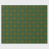 Taurus Mandala Wrapping Paper Geschenkpapier (Flach)