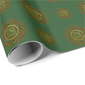 Taurus Mandala Wrapping Paper Geschenkpapier (Rolleneckpunkt)