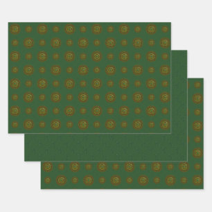 Taurus Mandala Wrapping Paper Set Geschenkpapier Set