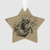 Taurus Map by Hevelius circa 1690 Ornament (Vorderseite)