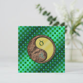 Taurus & Metal Dog Karte (Stehend Vorderseite)