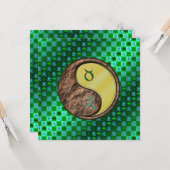 Taurus & Metal Dog Karte (Vorderseite/Rückseite Beispiel)