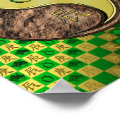 Taurus & Metal Dragon Poster (Ecke)