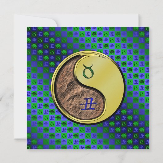 Taurus & Metal Ox Karte (Vorderseite)