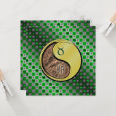 Taurus & Metal Rabbit Karte (Vorderseite/Rückseite Beispiel)