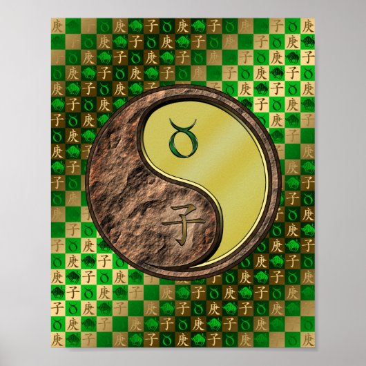 Taurus & Metal Rat Poster (Vorne)