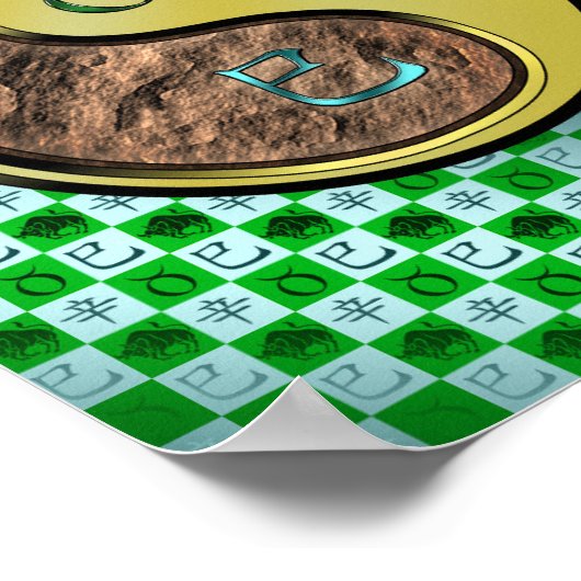 Taurus & Metal Snake Poster (Ecke)