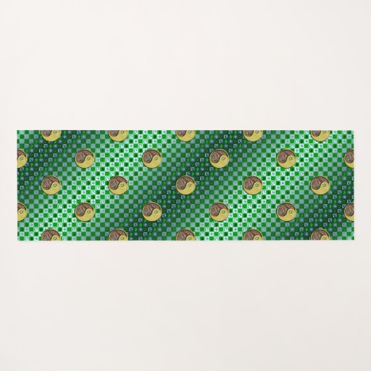 Taurus & Metal Snake Yogamatte (Rückseite (Horizontal))