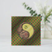 Taurus & Metal Tiger Karte (Stehend Vorderseite)