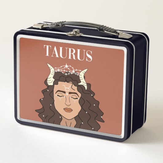 Taurus Metall Brotdose (Vorderseite)