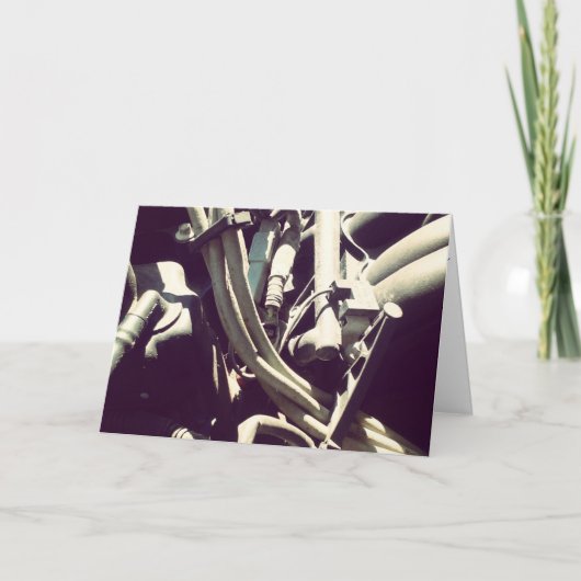 "Taurus Motor" Get Well Card Karte (Vorderseite)