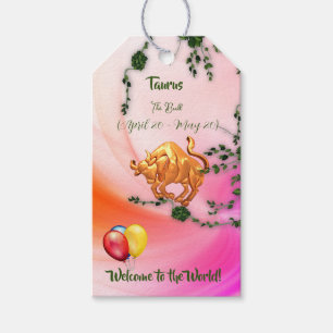 Taurus 'New Baby' Geschenkanhänger