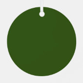 Taurus Ornament Aus Metall (Rückseite)