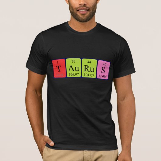 Taurus Periodenname Shirt (Vorderseite)