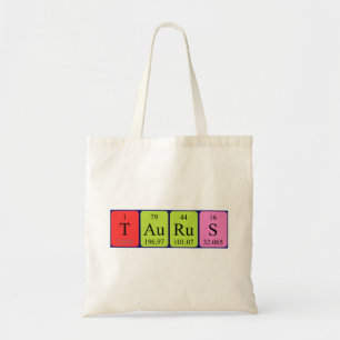 Taurus Periodenname Totbeutel Tragetasche