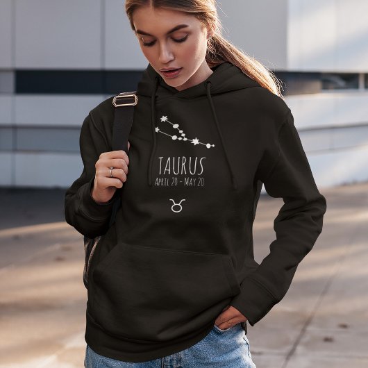 Taurus | Personalisiert Zodiac Constellation Hoodi Hoodie