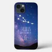Taurus | Personalisierte Sternbilder Case-Mate iPhone Hülle (Rückseite)