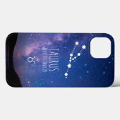 Taurus | Personalisierte Sternbilder Case-Mate iPhone Hülle (Rückseite (Horizontal))