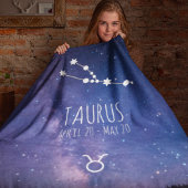 Taurus | Personalisierte Sternbilder Fleecedecke