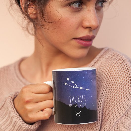 Taurus | Personalisierte Sternbilder Kaffeetasse