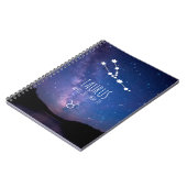 Taurus | Personalisierte Sternbilder Notizblock (Linke Seite)